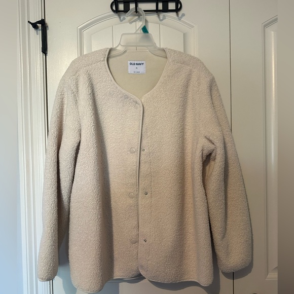 Old Navy Sherpa coat - Picture 1 of 4